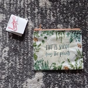 ❌SOLD❌ Primitives by Kathy Plants Zippy Wallet - NWT